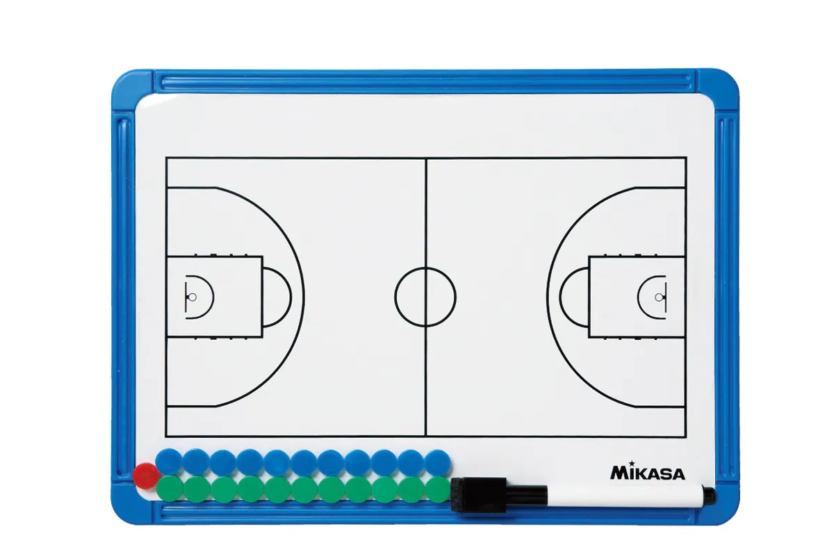 ミカサ MIKASA バスケットボール作戦盤 ブルー 【SBBS-B】
