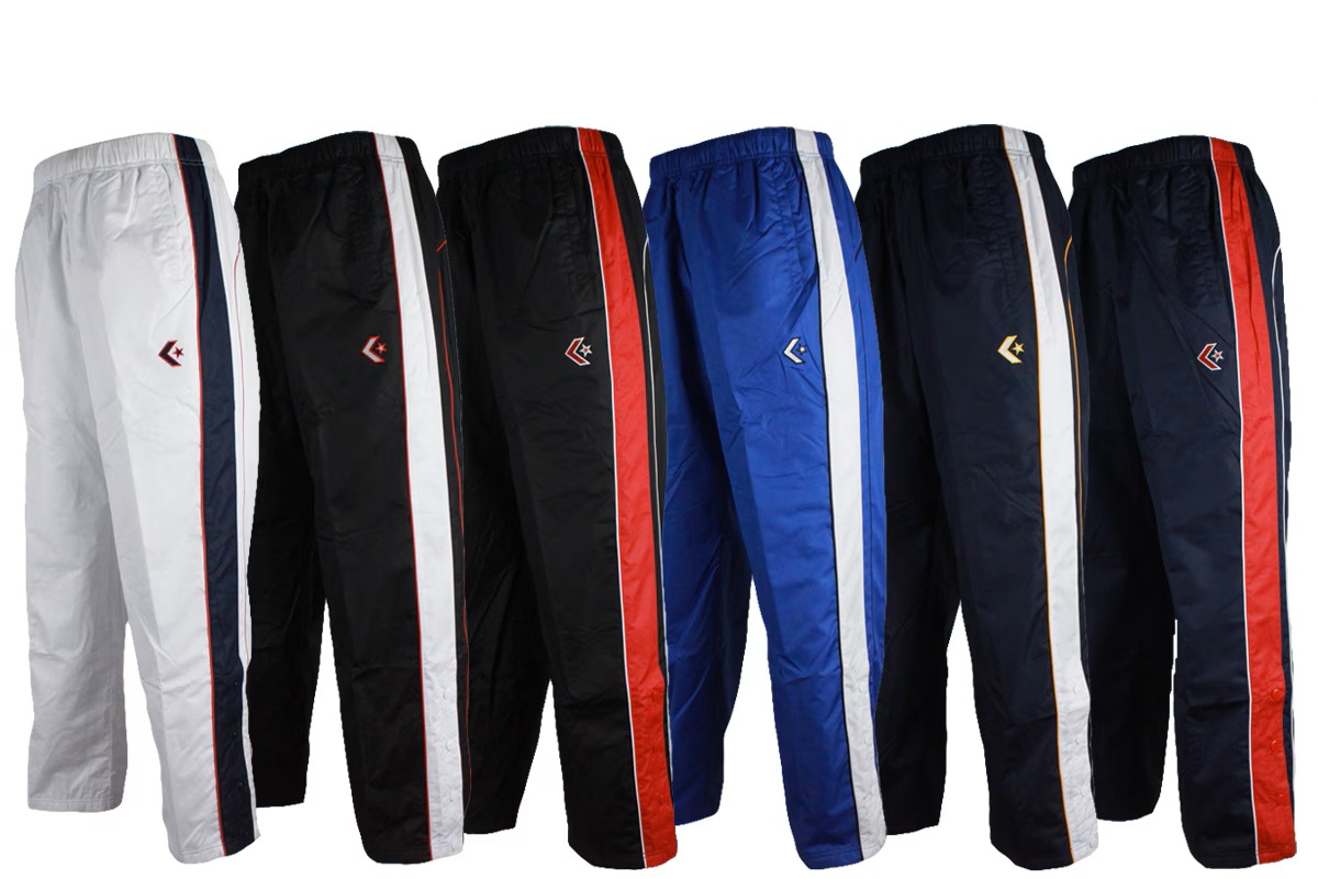 【6色展開】【SS-XOサイズ展開】コンバース CONVERSE ウォームアップパンツ［裾ボタン］【CB182112P】※セットアップ可能