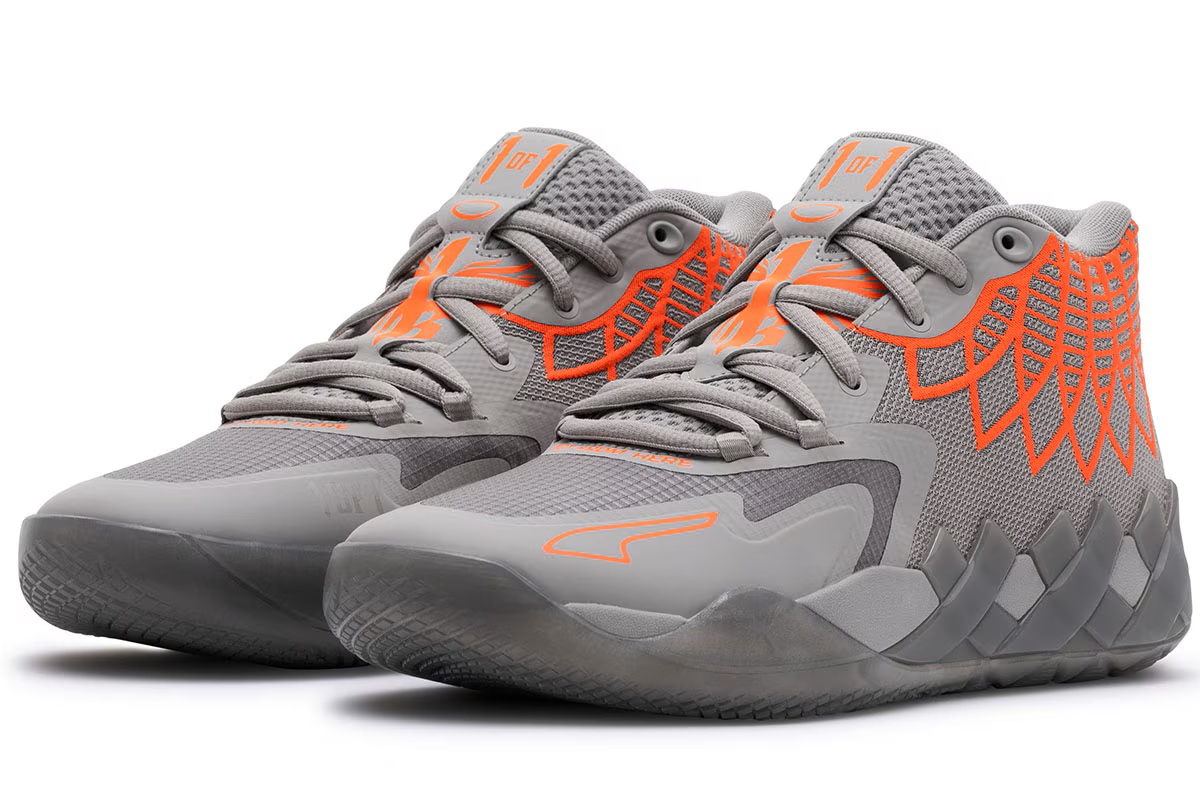 プーマ PUMA MB.01 GREY BLAST LaMelo Ball ラメロ・ボール シグネイチャーモデル NBA シャーロット・ホーネッツ 【376443-09】