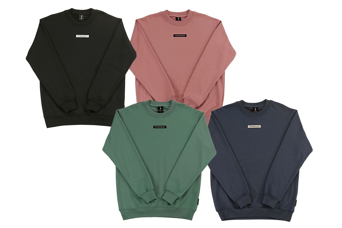 スウェットシャツ インザペイント 【ITP24435】 バスケ 長袖 冬 防寒【返品・交換不可】