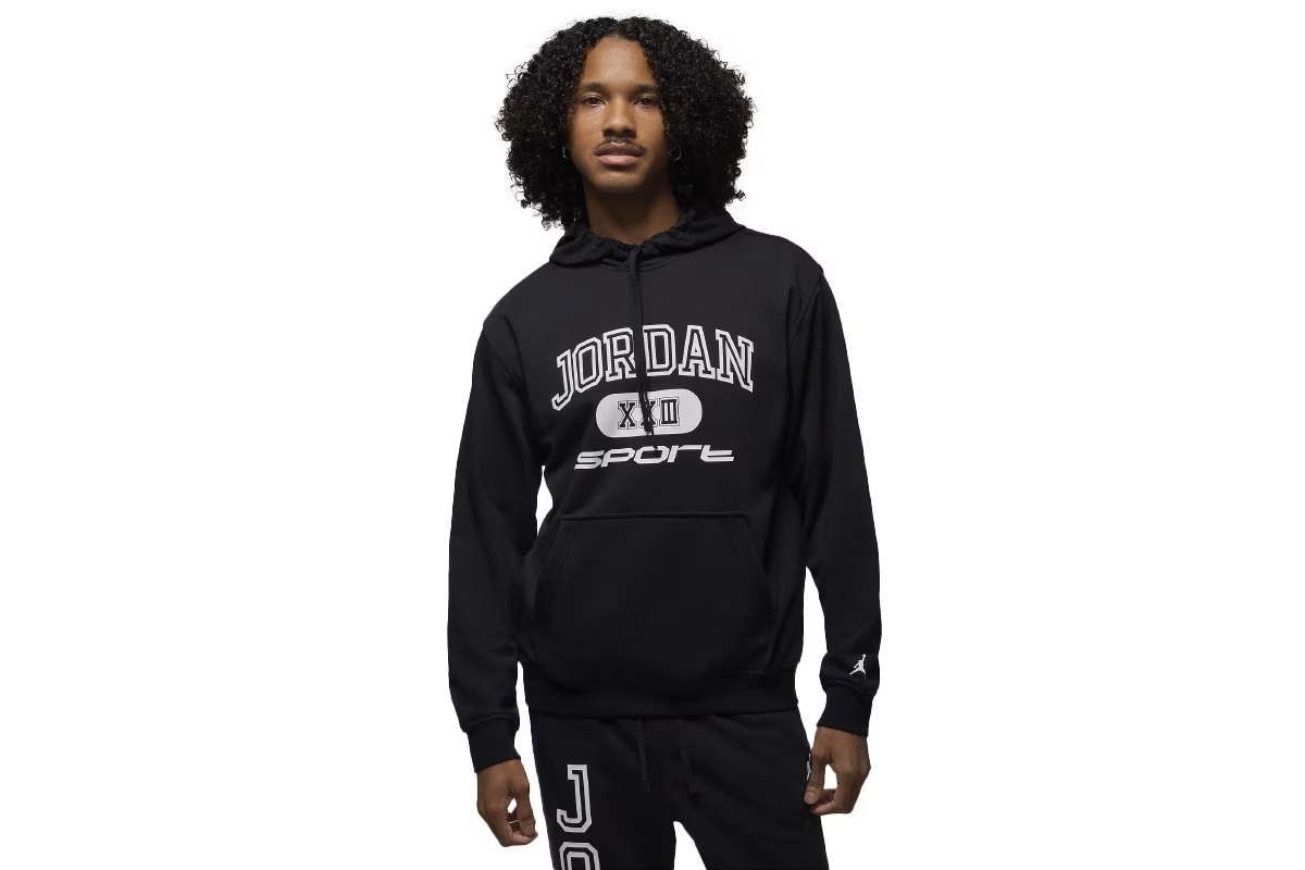 スポーツ クロスオーバーDri-FIT プルオーバー パーカー ジョーダン 【FV8626-010】 バスケ 長袖 スウェット 防寒 上着