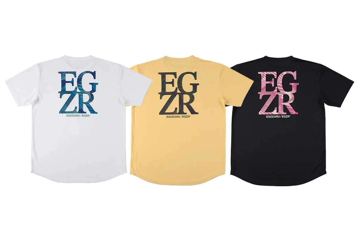 ワイドジオメトリック バックプリント Tシャツ エゴザル 【EZSS25UST003】 バスケ tシャツ 半袖