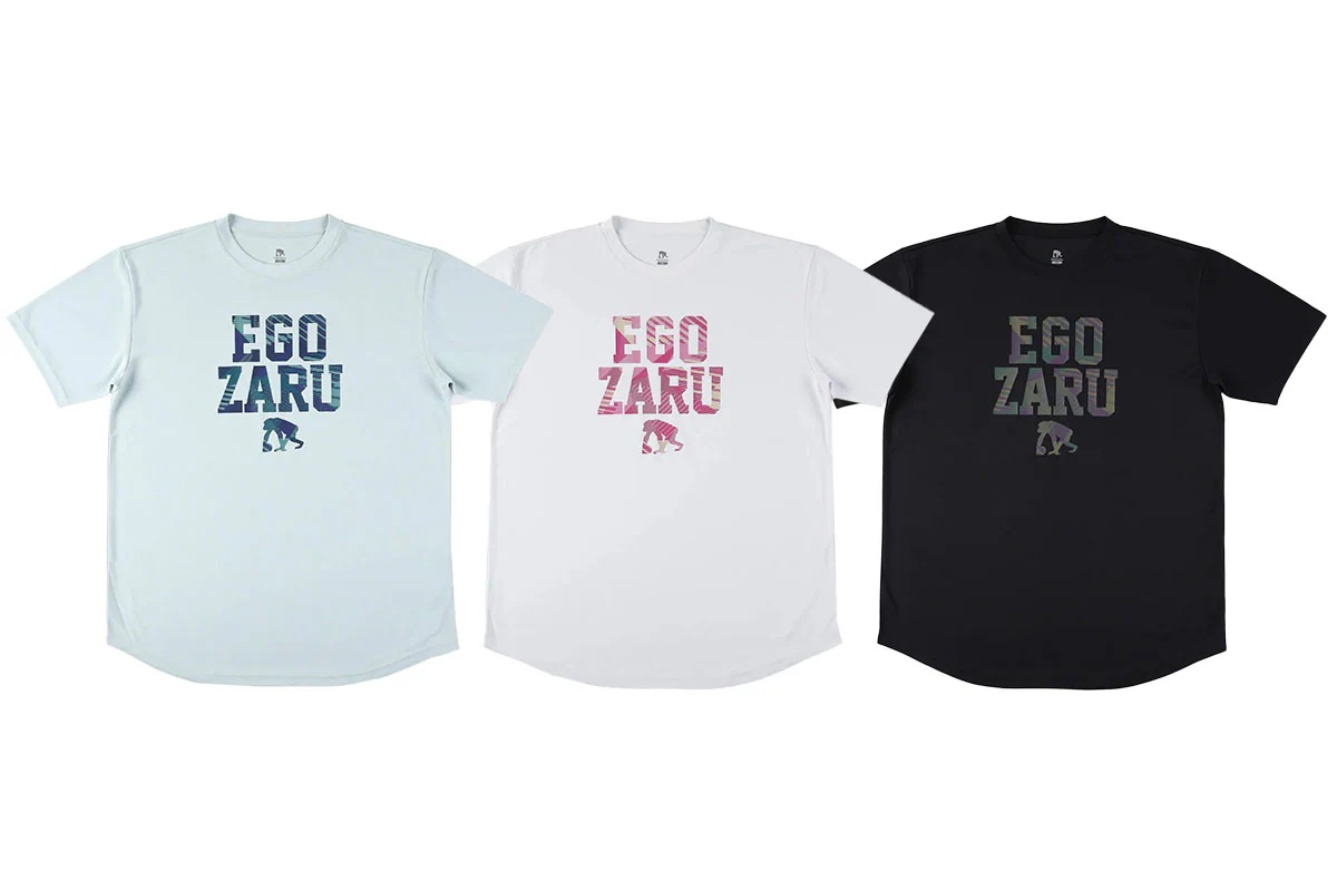 ワイドジオメトリック ブロック Tシャツ エゴザル 【EZSS25UST002】 バスケ tシャツ 半袖