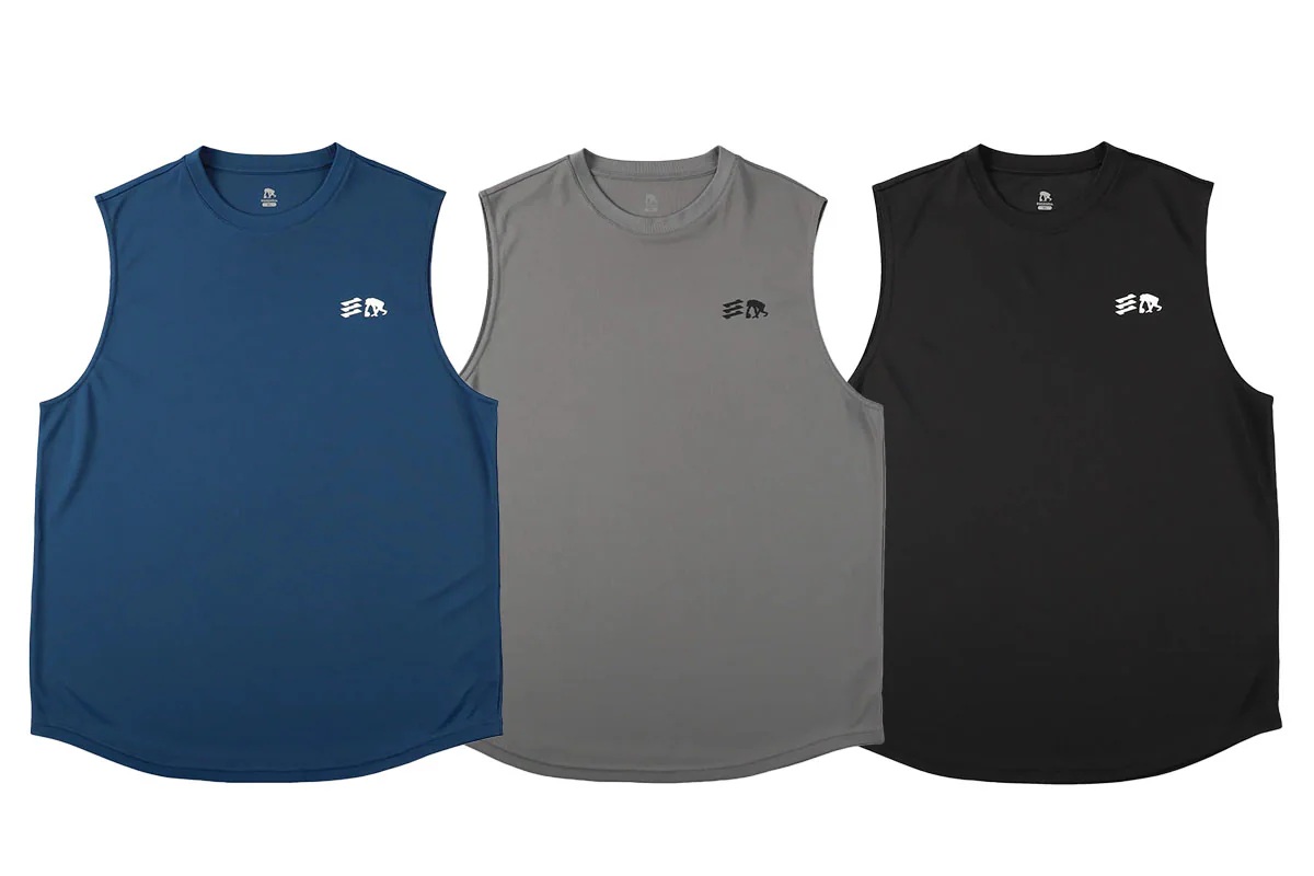 ワンポイント デュアルロゴ スリーブレスシャツ エゴザル 【EZSS25UNT001】 バスケ シャツ