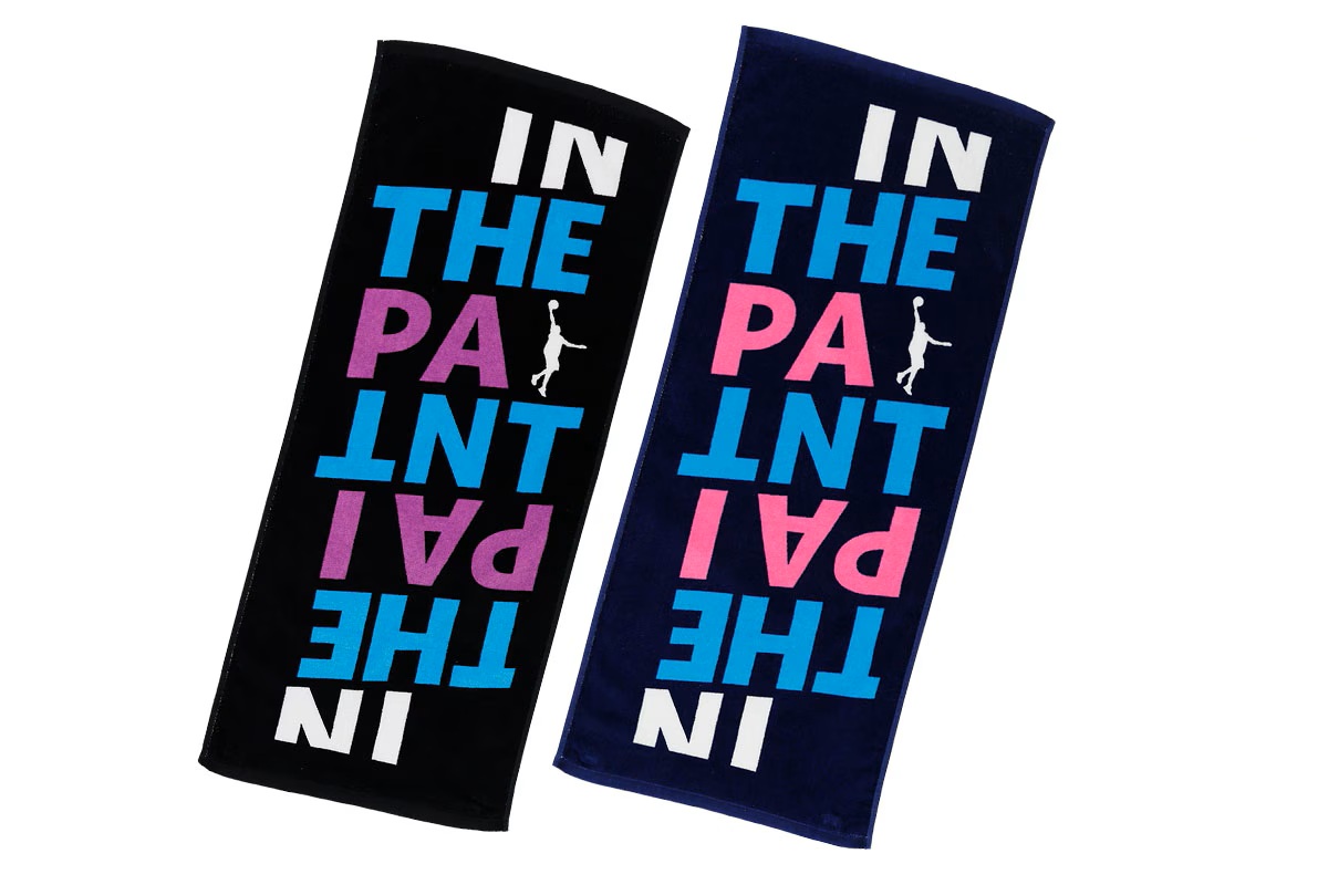 ◆◆ネーム刺繍可能◆ スポーツタオル インザペイント 【ITP25320】 バスケ 記念 卒団 卒部 卒業 引退
