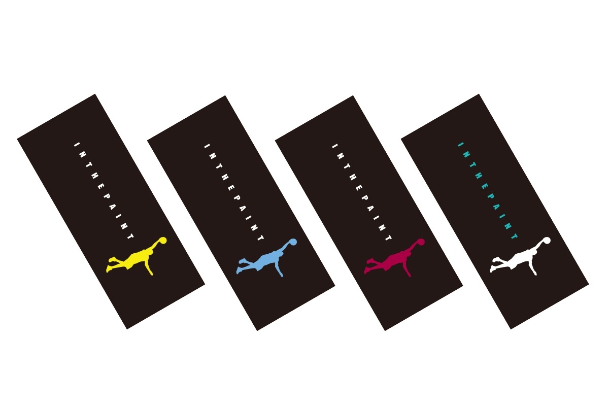 ◆ネーム刺繍可能◆ 限定カラーフェイスタオル インザペイント 【ITP26043MS】 バスケ 記念 引退 卒業 卒団 贈り物