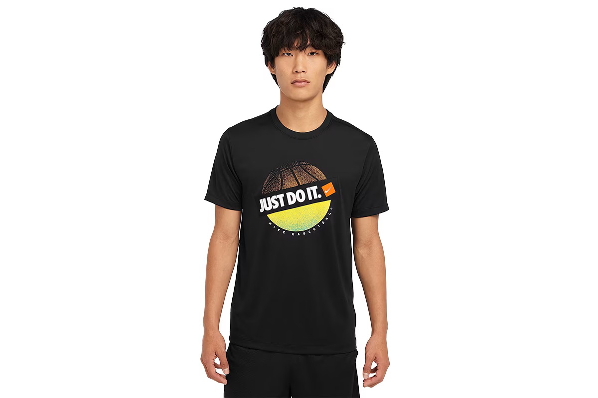 Dri-FIT バスケットボール Tシャツ ナイキ 【HF6204-010】 バスケ 半袖 tシャツ 