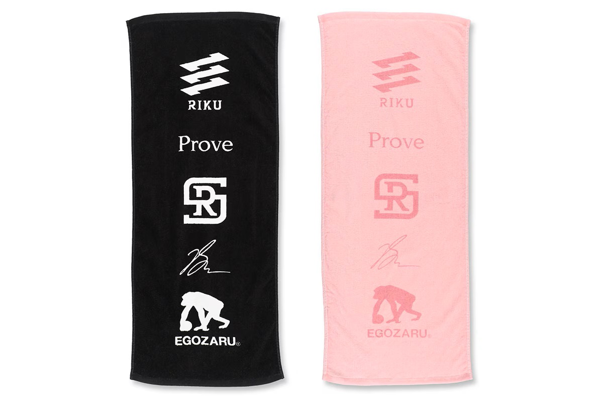 RSロゴスポーツフェイスタオル 瀬川琉久モデル エゴザル 【ERAL99UTW001RS】 バスケ 記念 引退 卒業 卒団 贈り物
