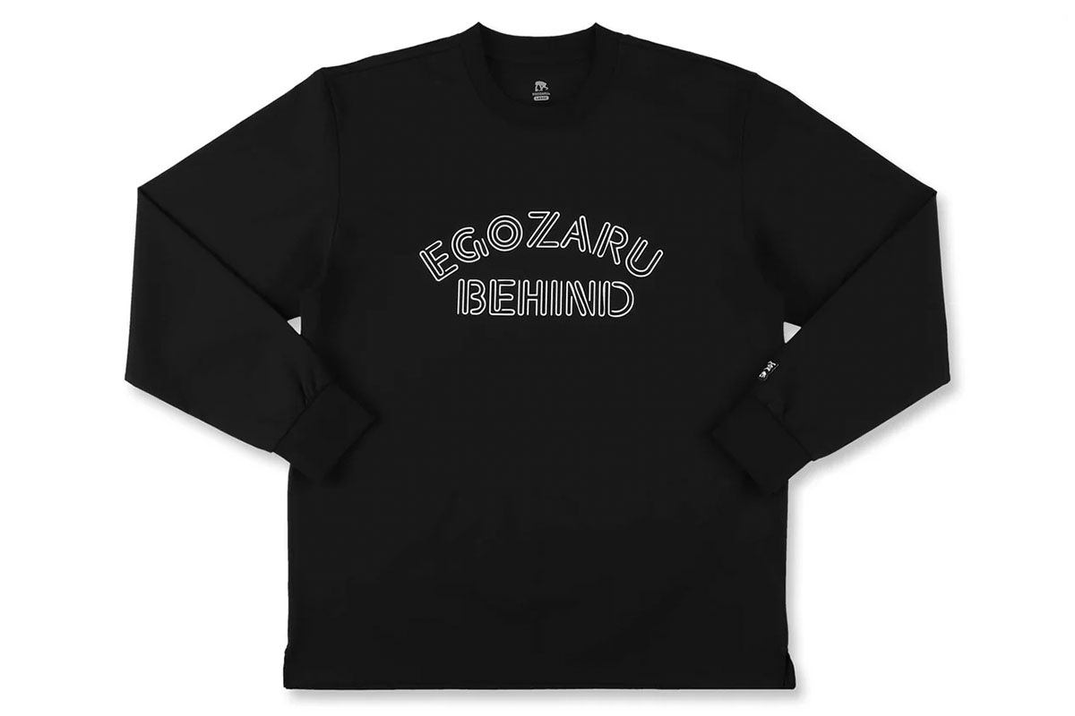 オーバーサイズド ネオンビハインド ロングスリーブTシャツ(EZBH) エゴザル 【EBSS25ULS002】 バスケ ロンt 長袖 練習