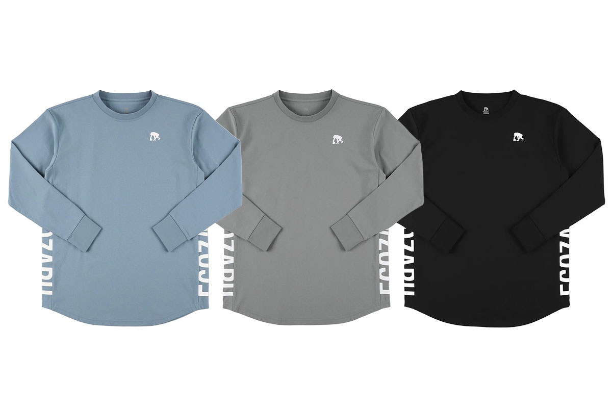 EZサイドパネルロングスリーブTシャツ エゴザル 【EZFW25ULS007】 バスケ ロンt 長袖 練習