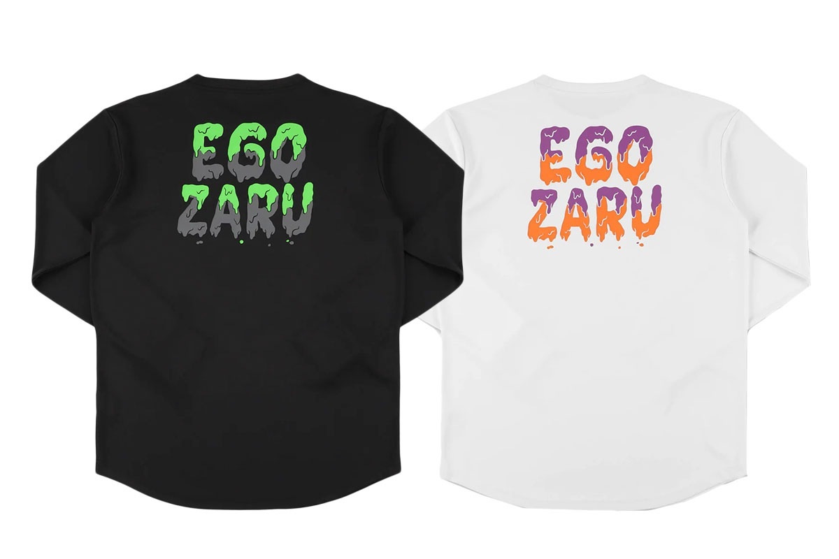 クリーピーロゴ ロングスリーブTシャツ エゴザル 【EZFW25ULS024】 バスケ ロンt 長袖 練習