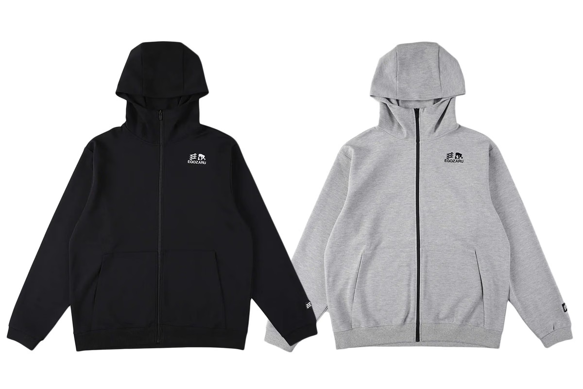 ダブルフェイス スウェット ZIPアップパーカ エゴザル 【EZFW24USW003】 バスケ 長袖 ウェア 冬