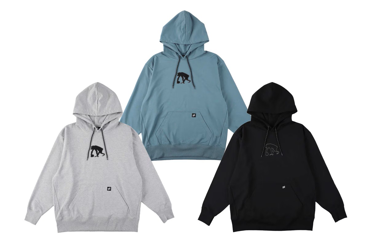 パッチロゴ パーカ エゴザル 【EZFW24USW013】 バスケ 長袖 ウェア 冬