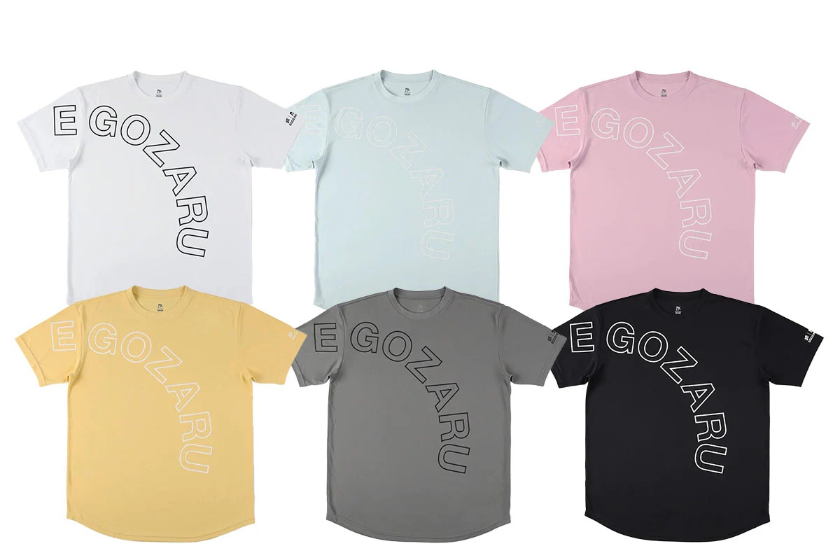 カーブ アウトラインロゴ Tシャツ エゴザル 【EZSS25UST005】 バスケ tシャツ 半袖