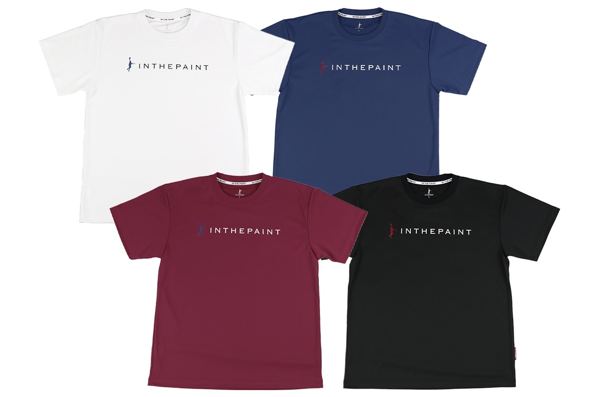 カーマイン＆インディゴTシャツ インザペイント 【ITP25401】 バスケ tシャツ 半袖