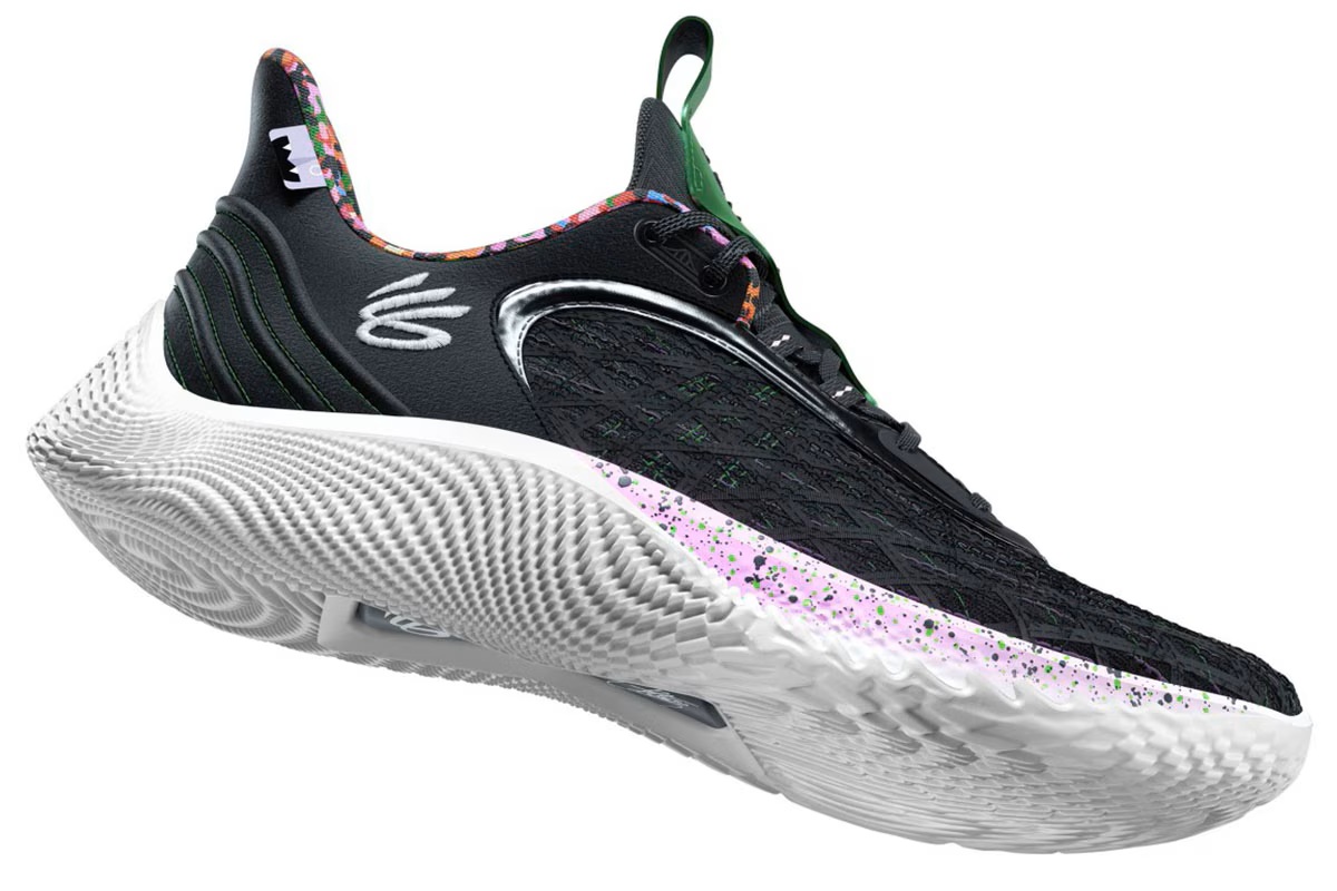アンダーアーマー UNDER ARMOUR セサミストリート×カリー9 Curry9 （Black/White/Octane）【3024248-002】 