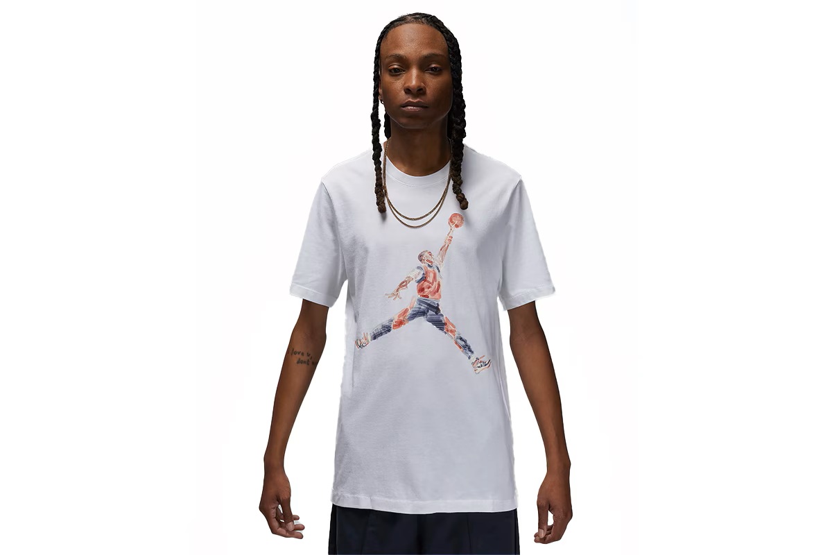 ブランドTシャツ ジョーダン 【FN5981-100】 バスケ tシャツ 半袖 