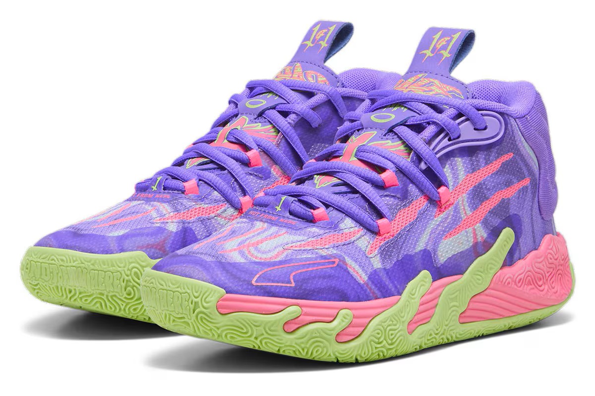 【キッズ】 MB.03 TOXIC LaMelo Ball ラメロ・ボール シグネイチャーモデル NBA シャーロット・ホーネッツ 【379268-01】 