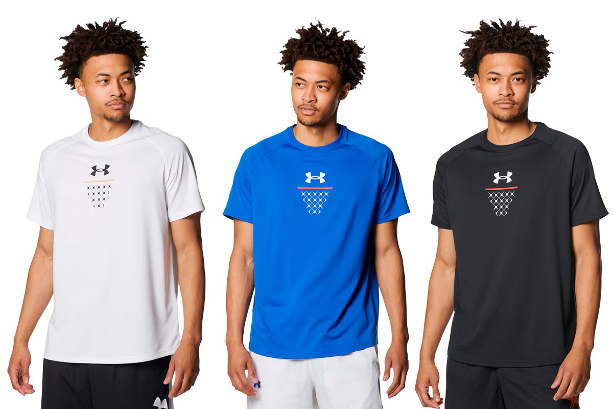 テック ロゴ ショートスリーブTシャツ アンダーアーマー 【1384722】 【返品・交換不可】