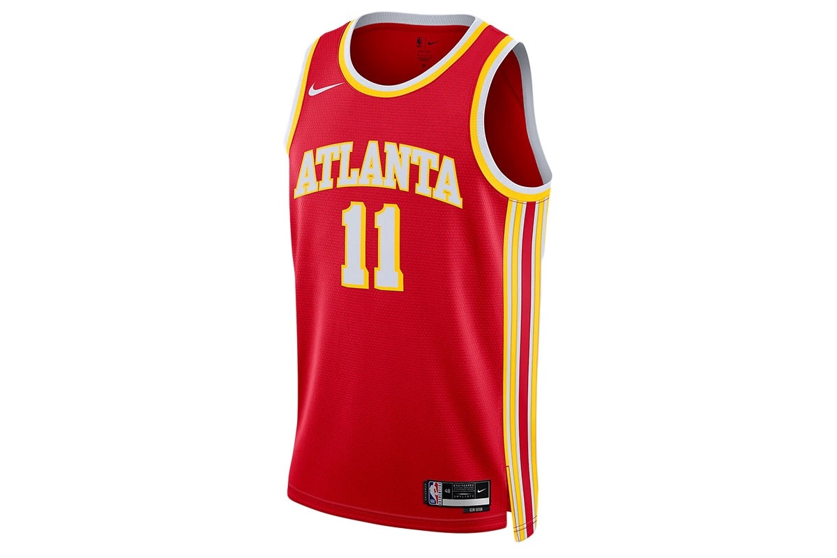 2022-23 アトランタホークス アイコンエディションスウィングマン ジャージー #11トレイ・ヤング ナイキ 【DN1995-657】 バスケ ユニフォーム レプリカ 