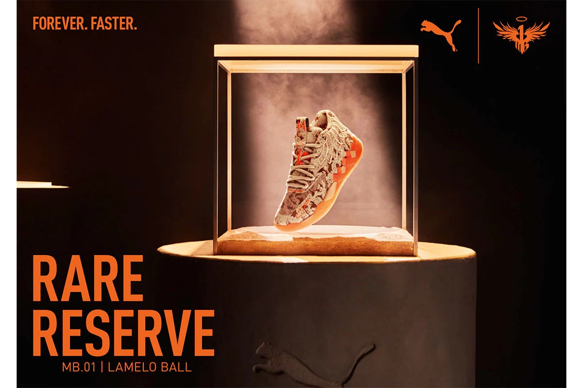 MB.01 CAMO プーマ LaMelo Ball ラメロ・ボール シグネイチャーモデル NBA シャーロット・ホーネッツ 【379217-01】 