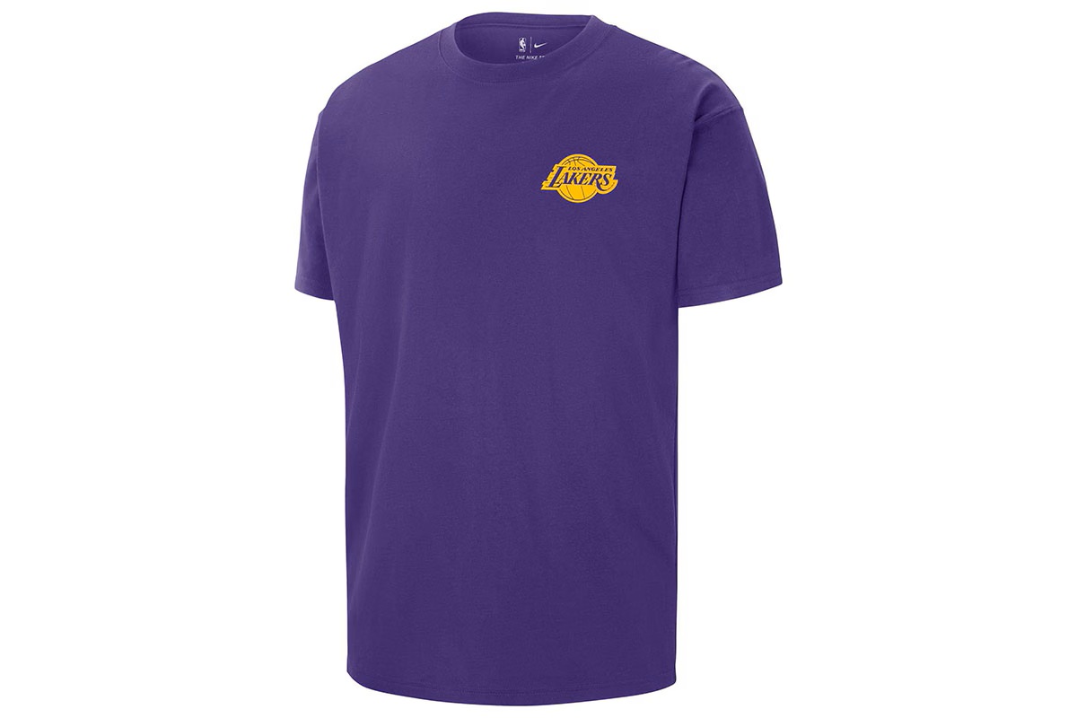NBA マックス90 Tシャツ ロサンゼルス・レイカーズ ナイキ 【FQ6047-504】 バスケ tシャツ 半袖 