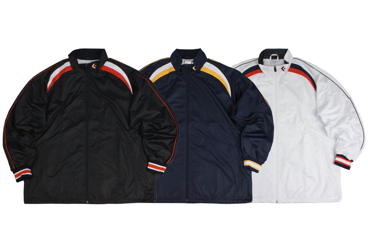◆◆ネーム刺繍可能◆ ウォームアップジャケット（ウィンドブレーカー） コンバース 【CB162506S】 バスケ 長袖